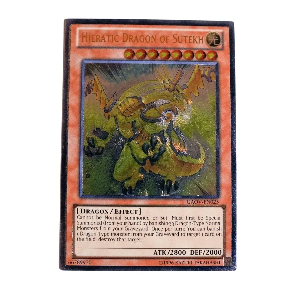 Hieratic Dragon of Sutekh GAOV-EN025 Ultimate Rare Yugioh