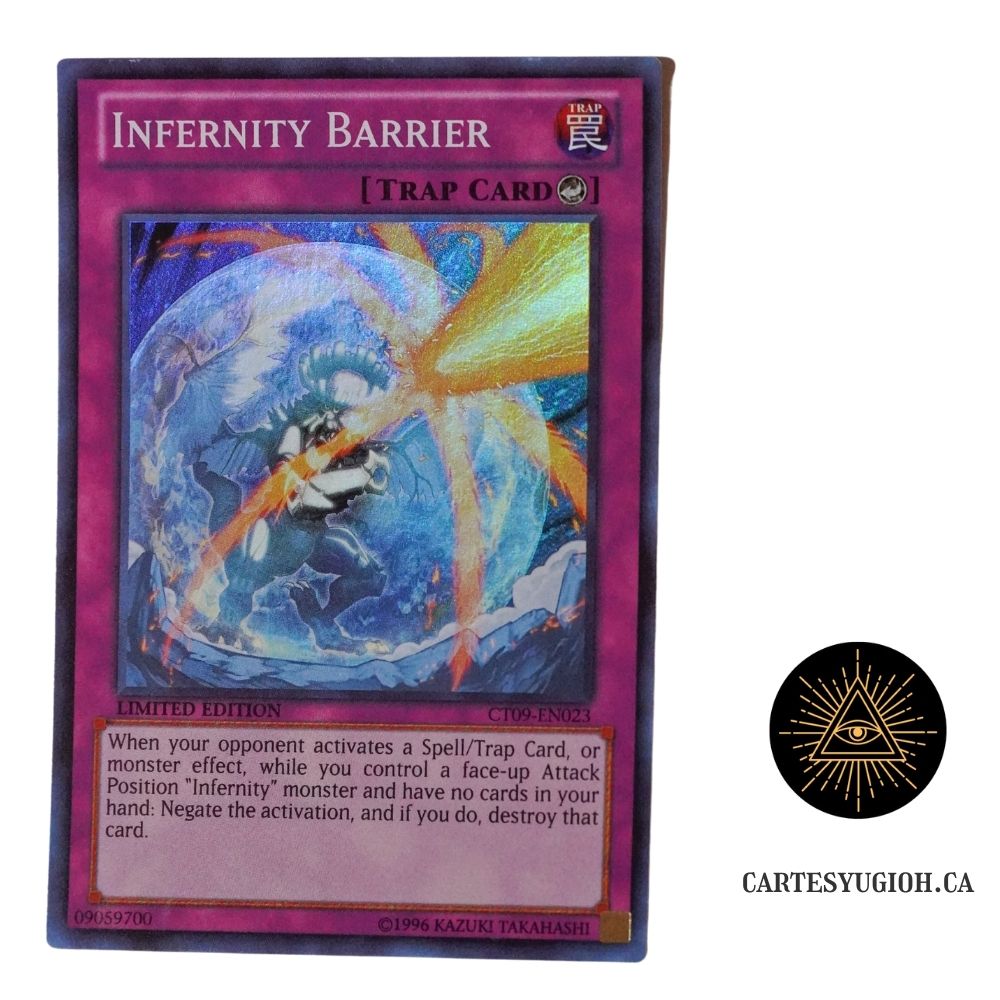 Infernity Barrier CT09-EN023 Super Rare NM Yugioh Card