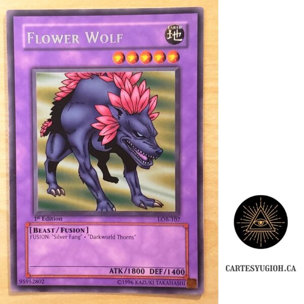 Flower Wolf LOB-107 1st Edition