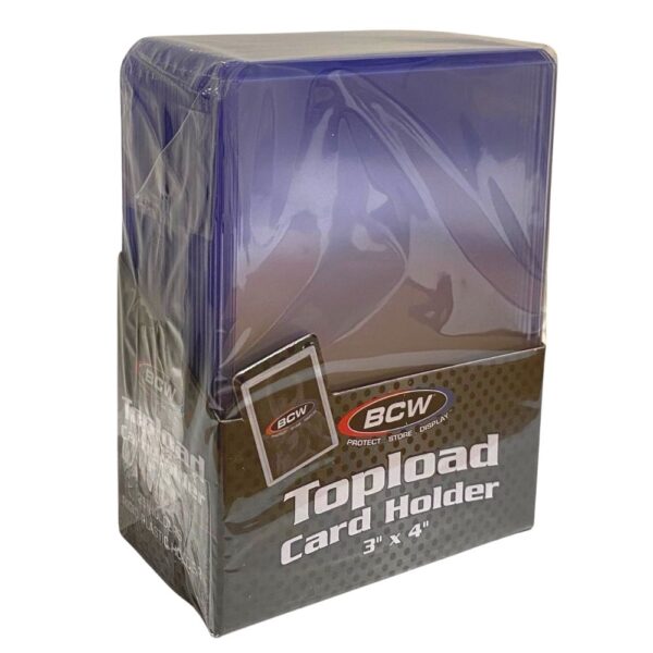 3x4 Topload Card Holder - Standard BCW