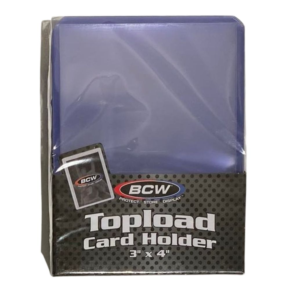 thumbnail image 2 of BCW 3x4 Toploaders & Sleeves – 1000 Pack 12 Mil Standard Card Holders 2 of 3